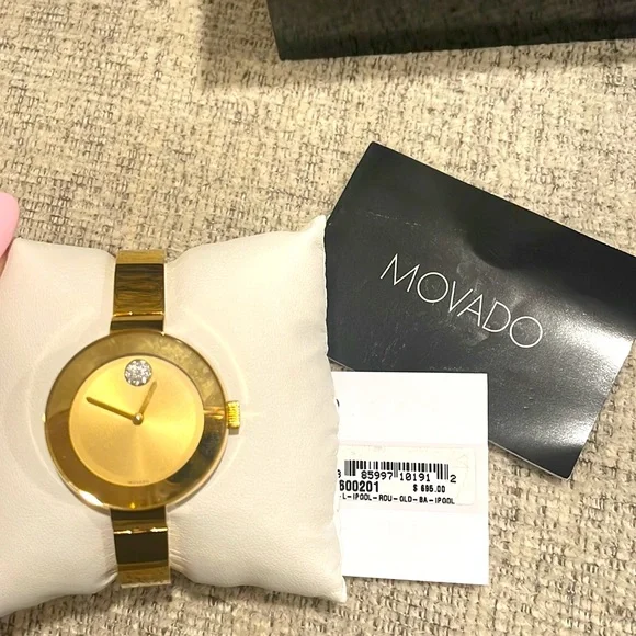 Movado Gold Watch